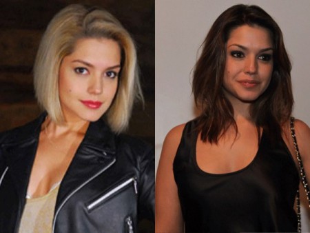 Thais Fersoza já teve seu cabelo platinado! 